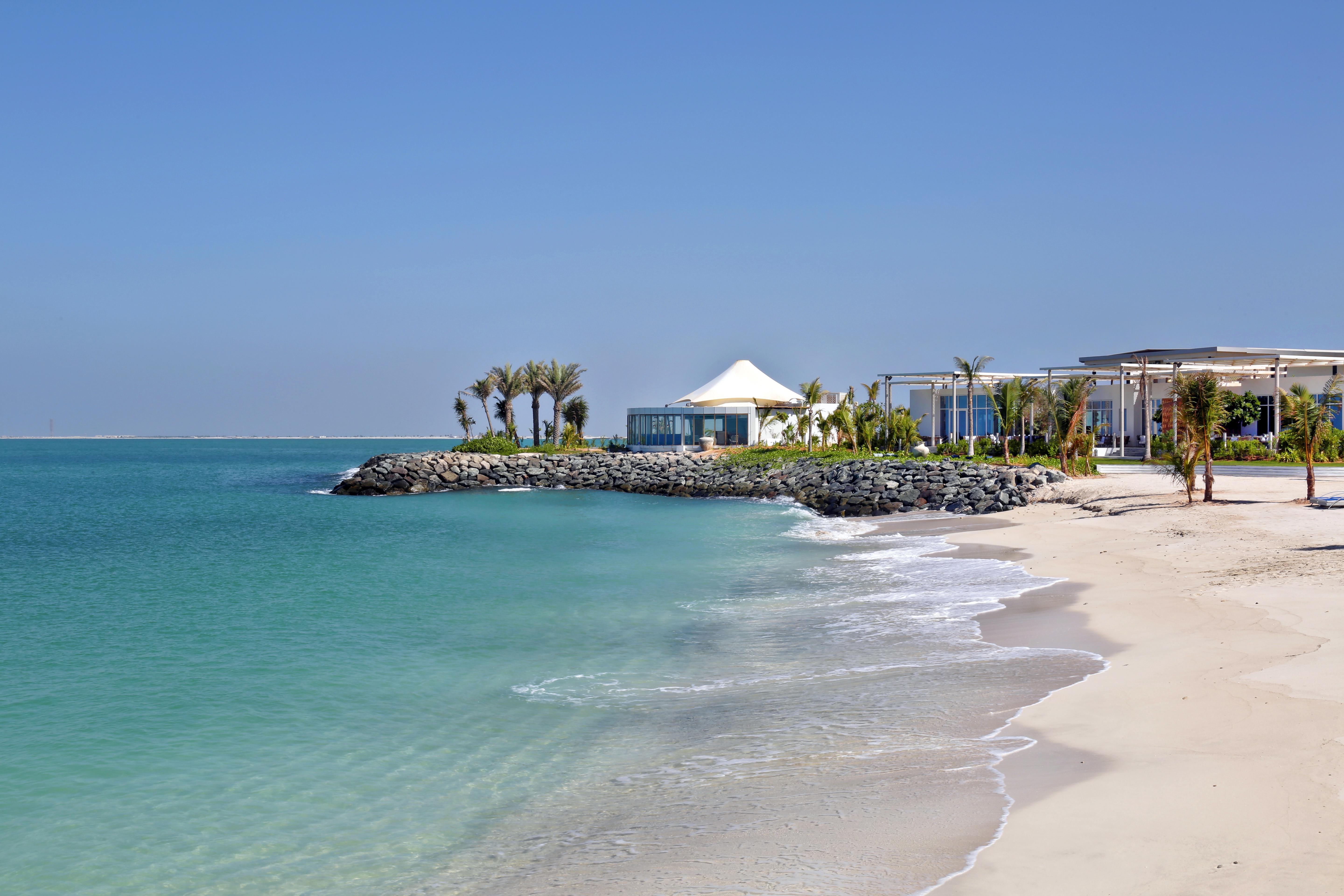 Hotel Nurai Island, Saadiyat Abu Zabi Zewnętrze zdjęcie Beach at Jumeirah Beach Club