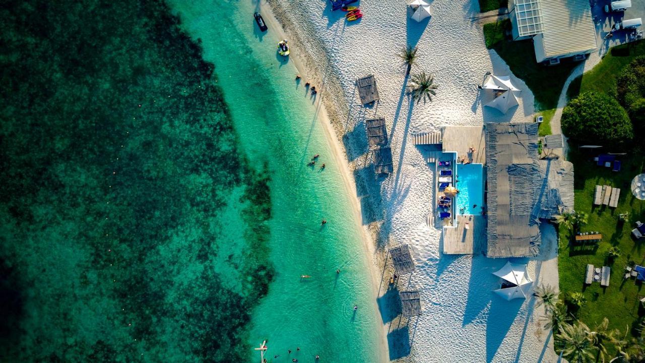 Hotel Nurai Island, Saadiyat Abu Zabi Zewnętrze zdjęcie Aerial view of the beach